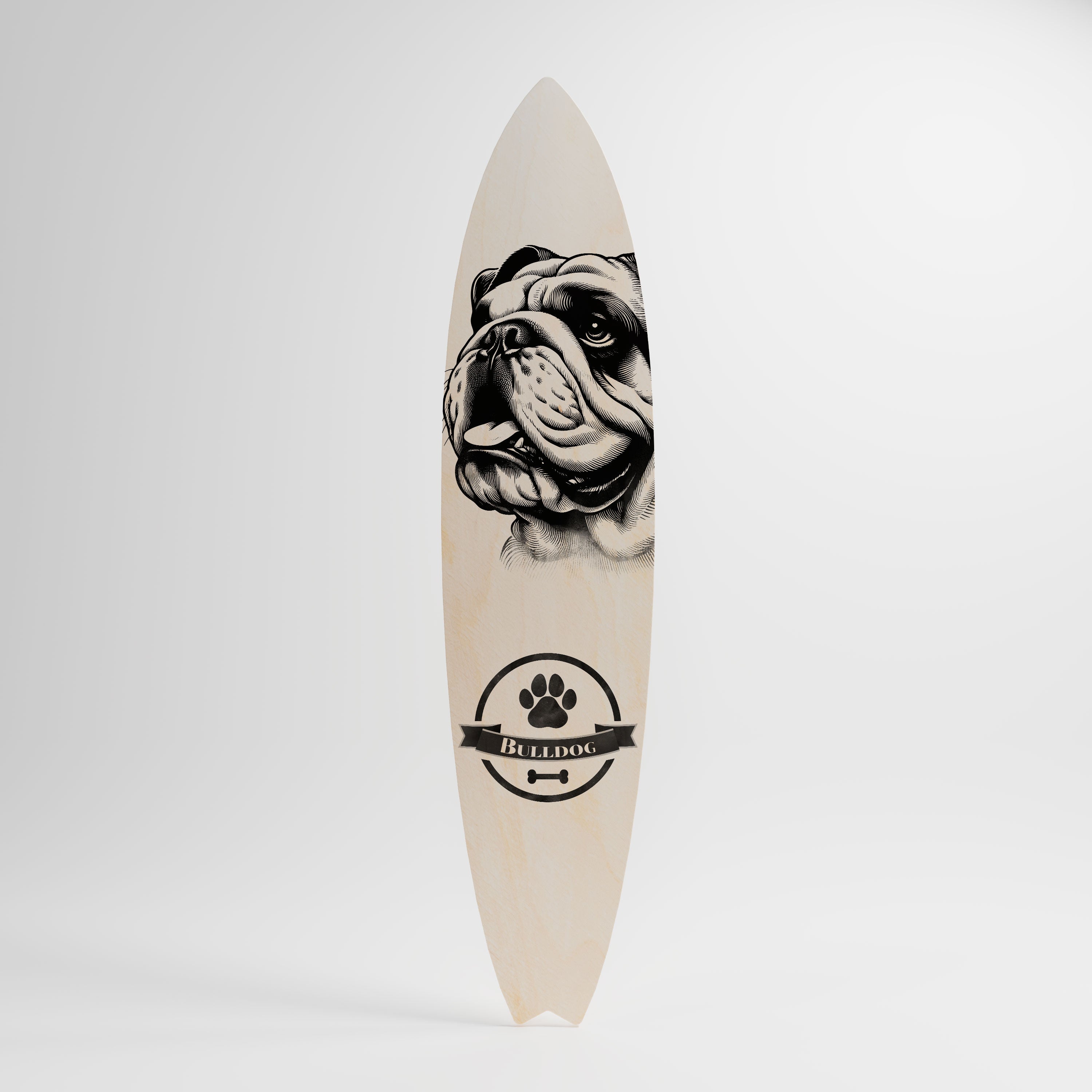 BULLDOG DOG Dekoracyjna deska surfingowa
