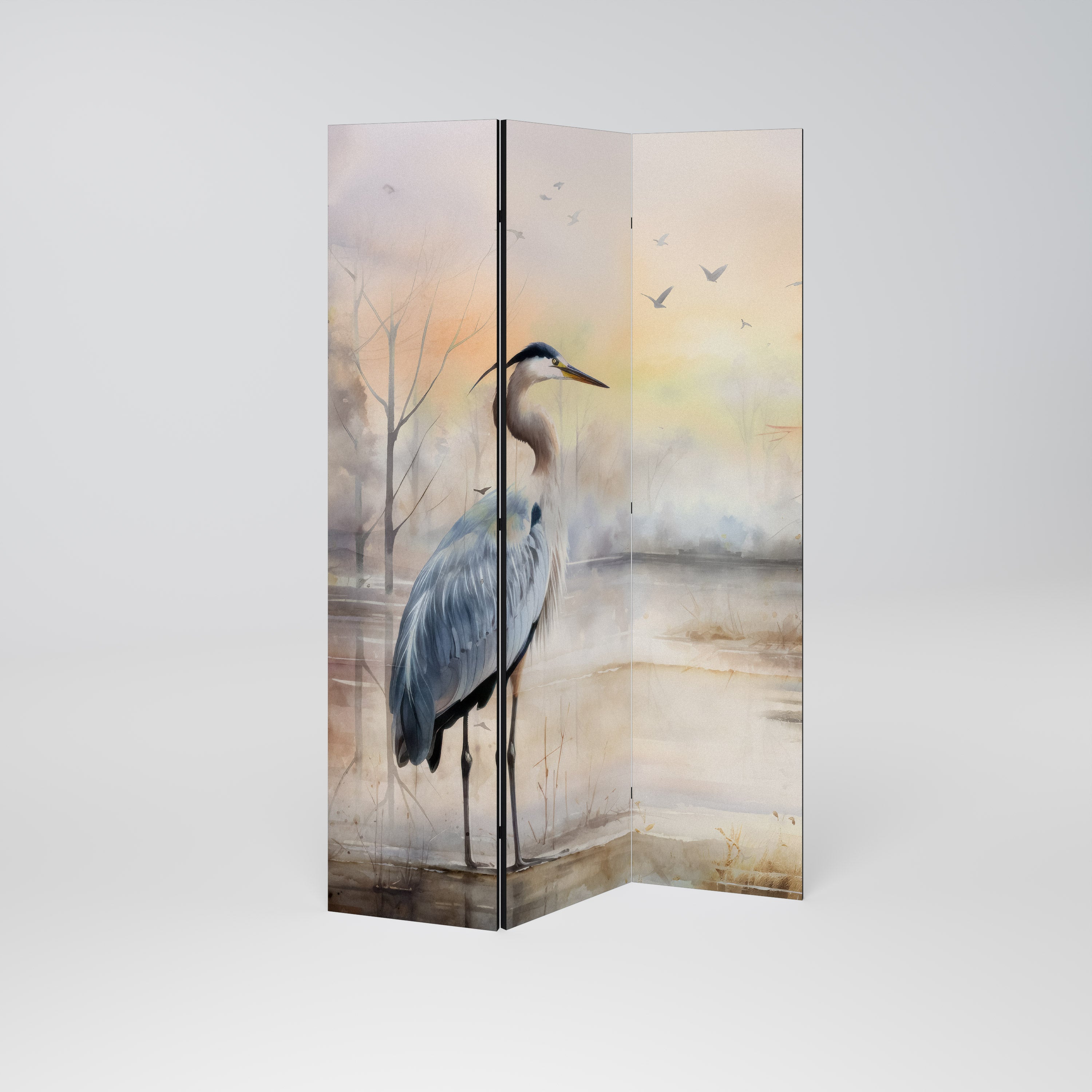 HERON DAYDREAM Dekoracyjny parawan 3-skrzydłowy