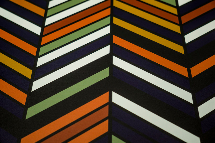 Realne zdjęcie produktu: VIBRANT PATCHWORK Komoda 3-drzwiowa korpus Czarny