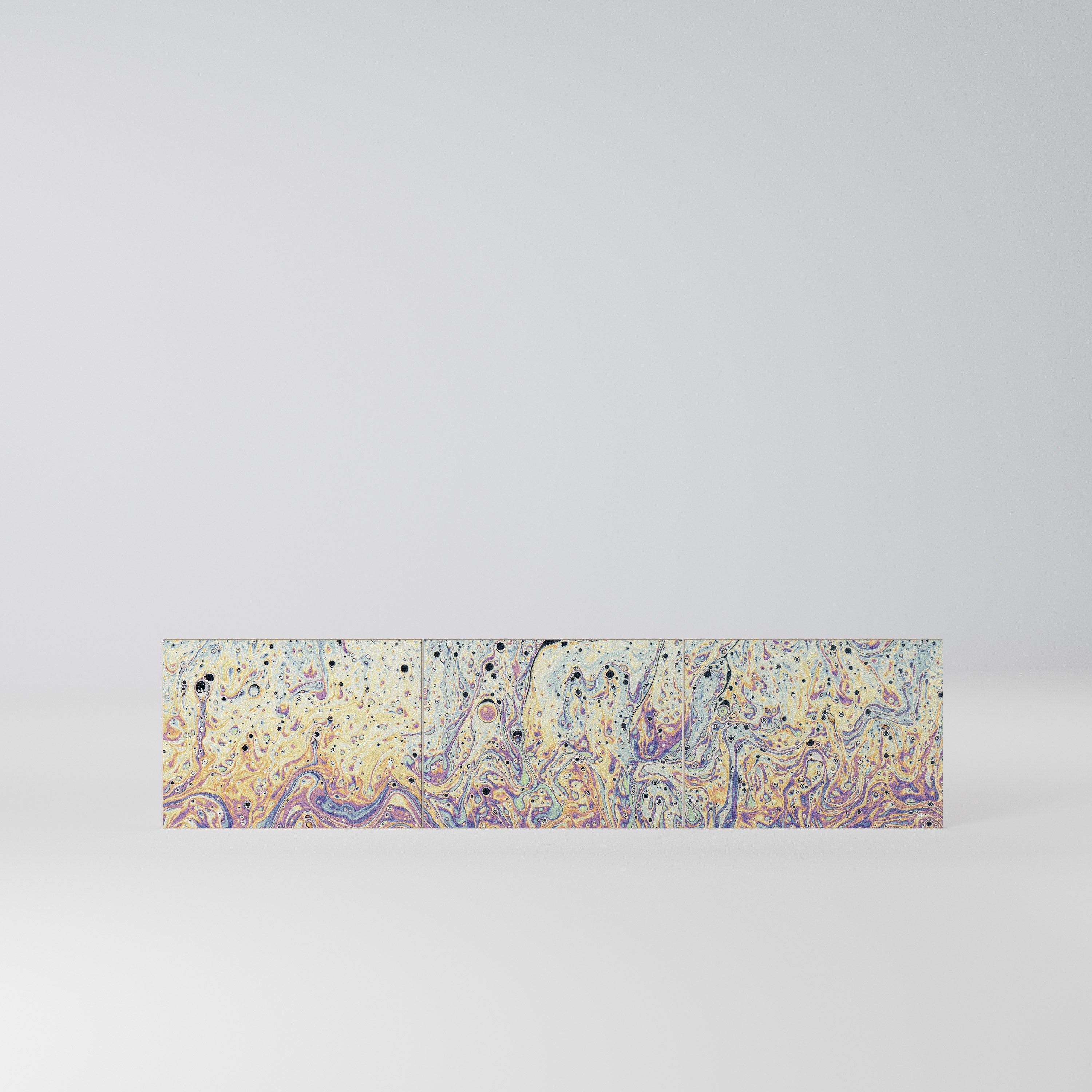 MOSAIC OF COLORS Komplet 3 frontów do szafki RTV 3-drzwiowej