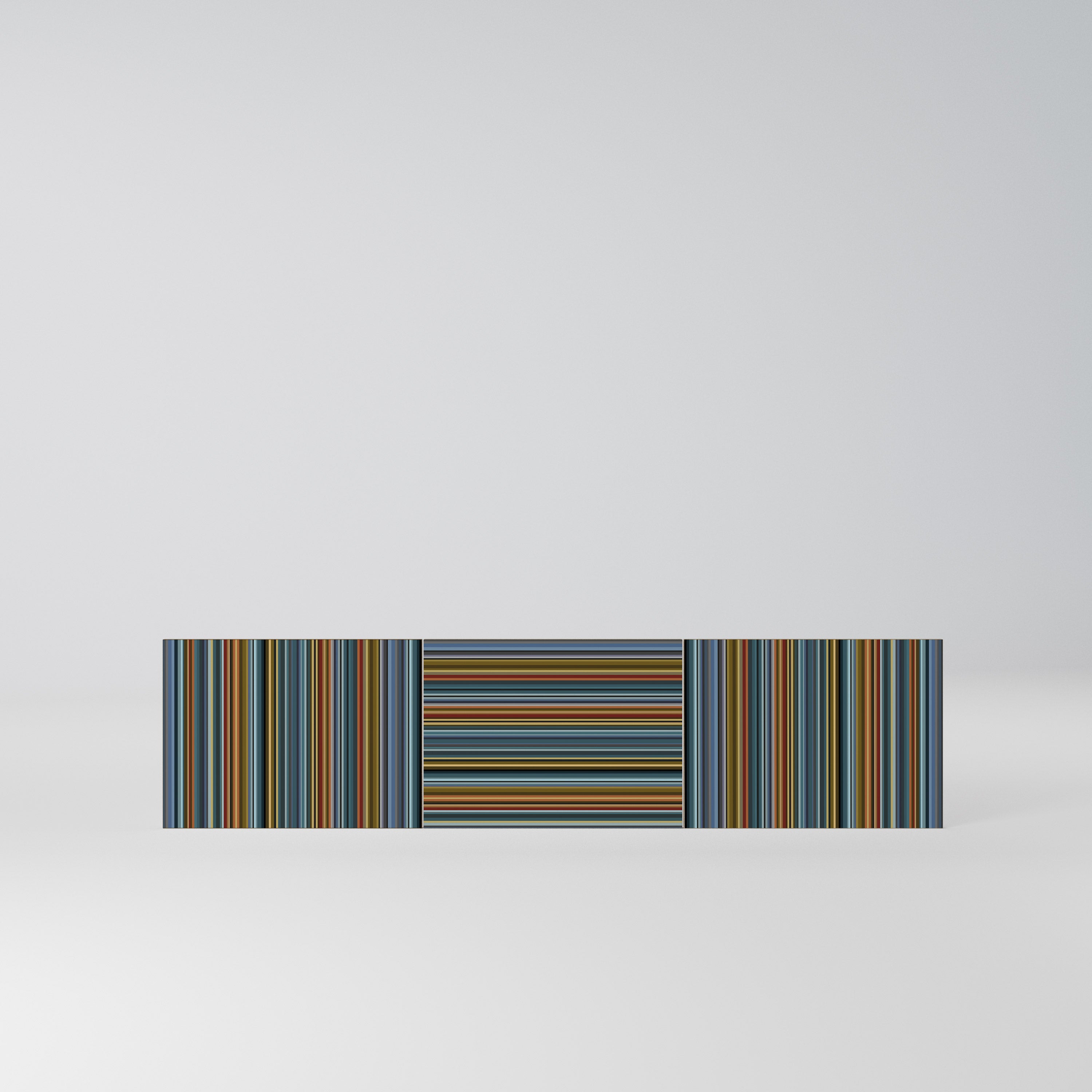 LINEOUT SPECTRUM Komplet 3 frontów do szafki RTV 3-drzwiowej