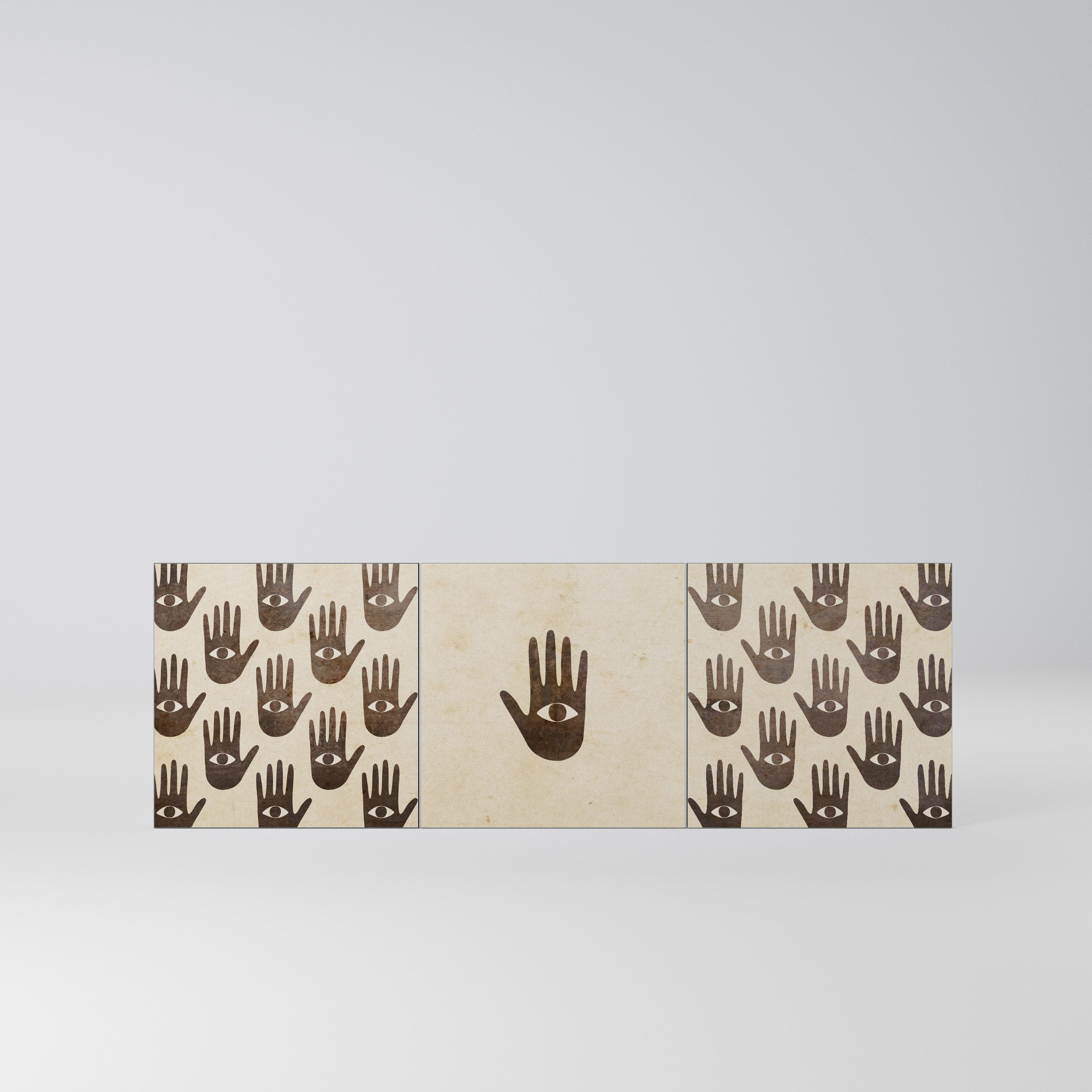 SEE MORE Komplet 3 frontów do komody 3-drzwiowej