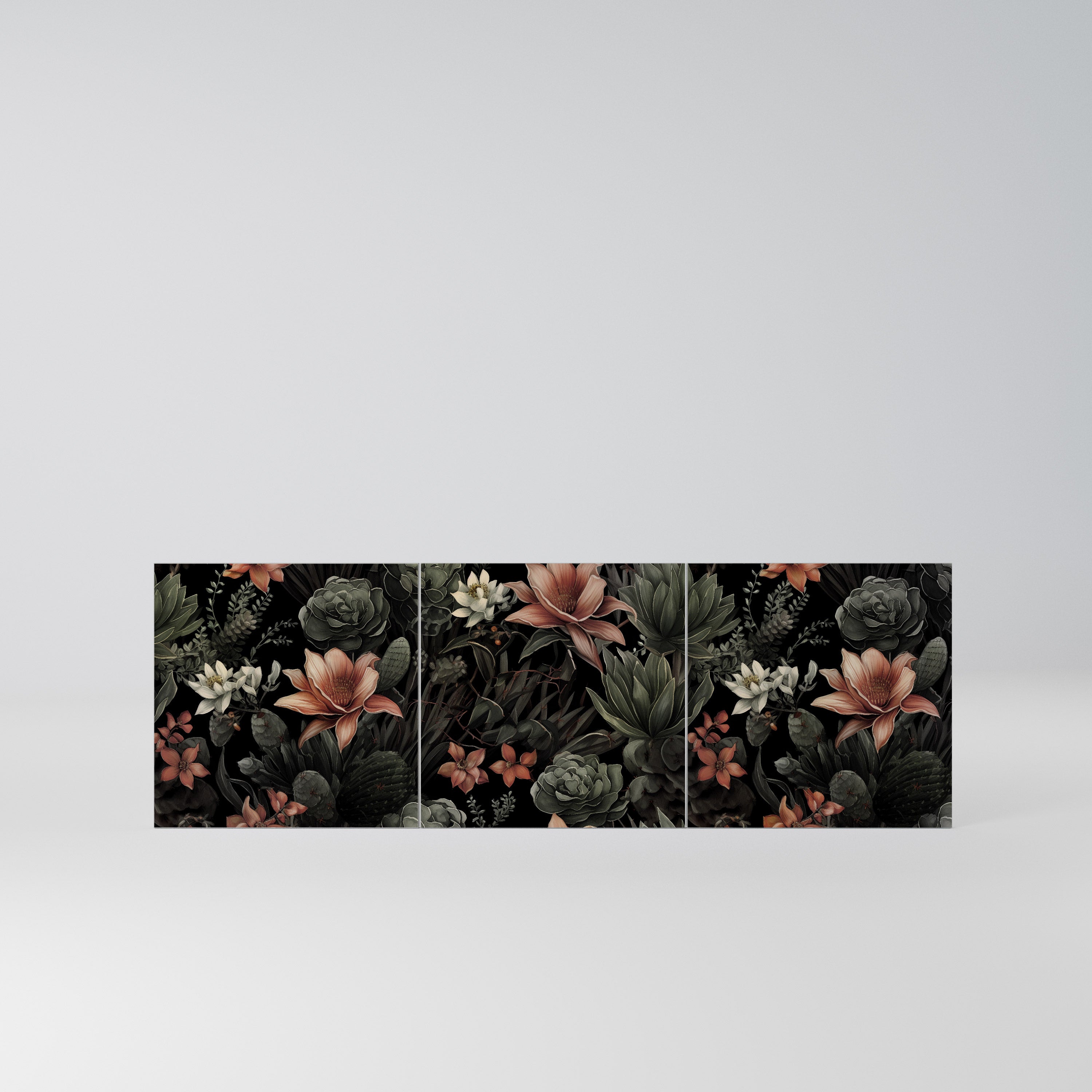 SECRET VERDURE Komplet 3 frontów do komody 3-drzwiowej