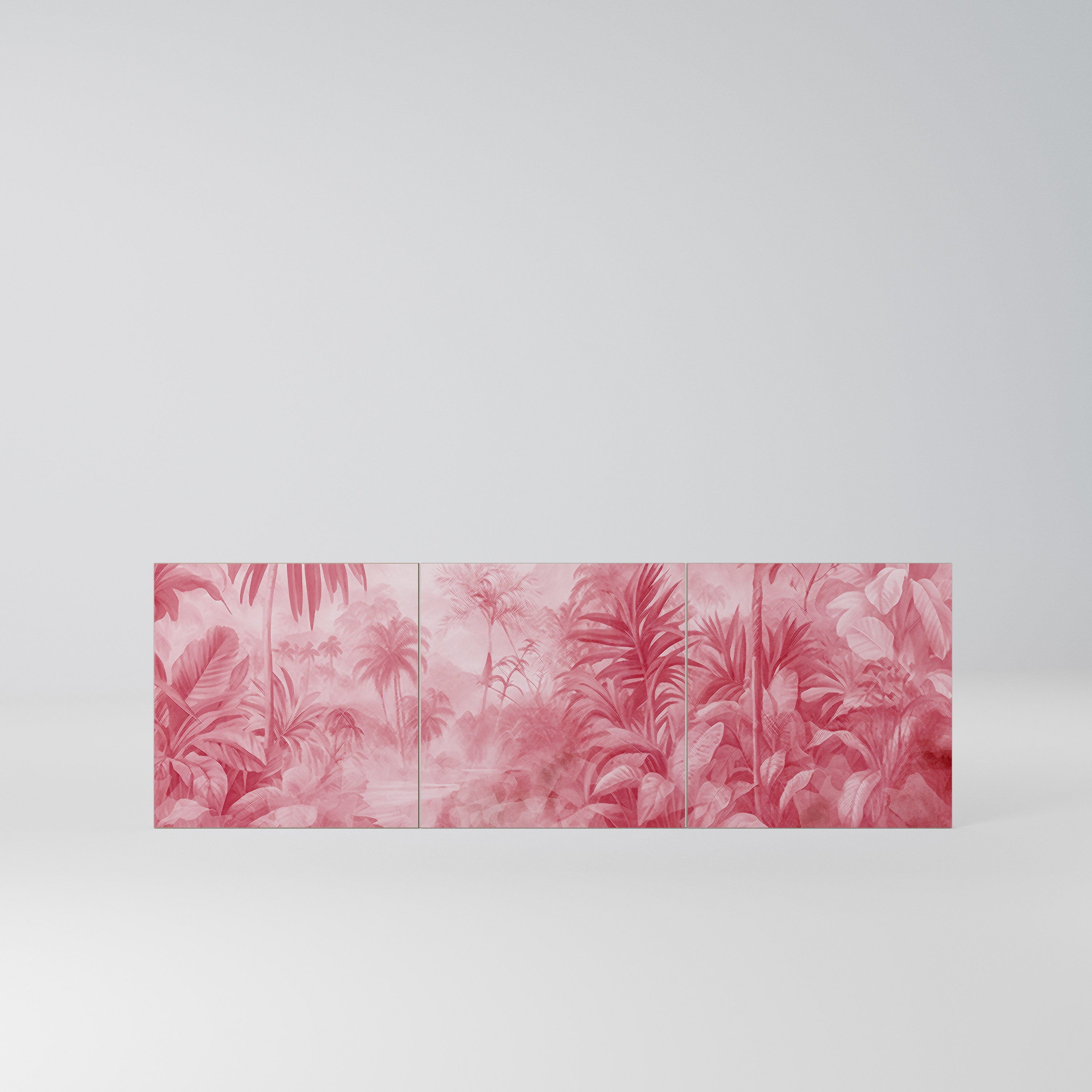 SWEET TROPICS Komplet 3 frontów do komody 3-drzwiowej