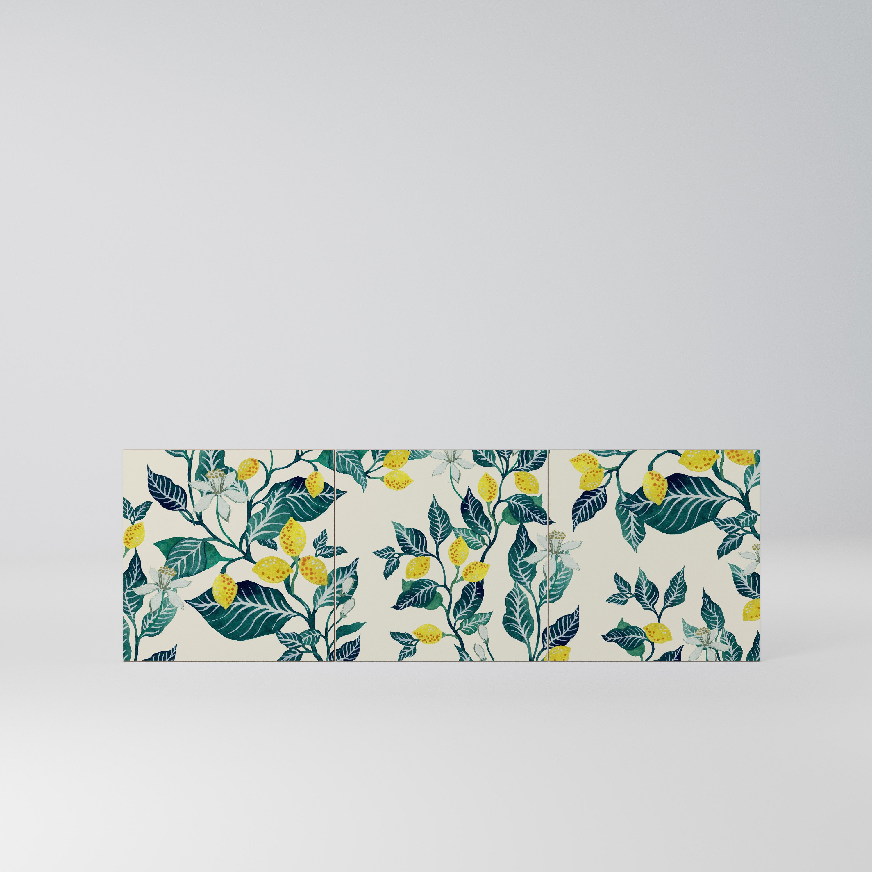 LEMON TREE Komplet 3 frontów do komody 3-drzwiowej