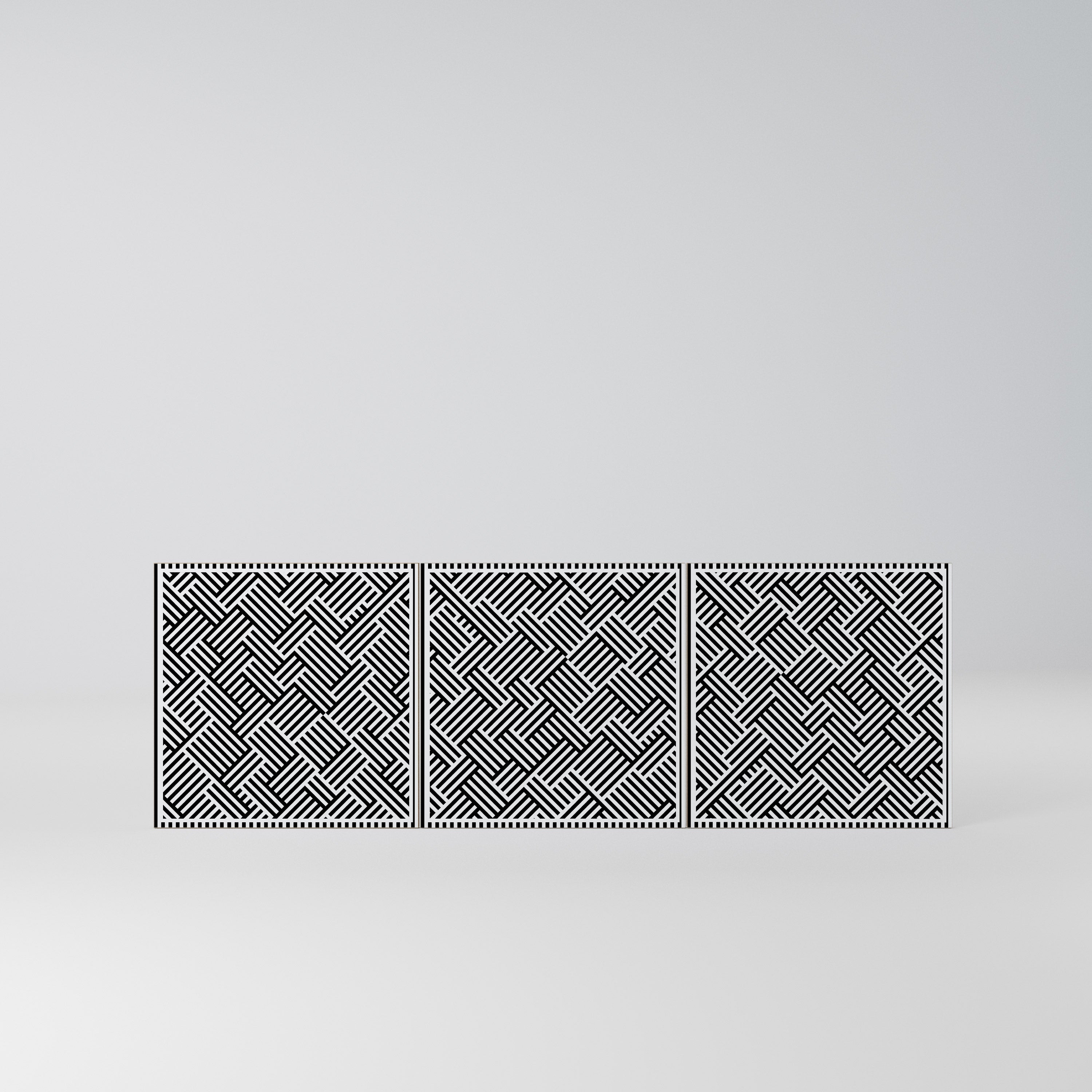 TEMPORARY SEQUENCE Komplet 3 frontów do komody 3-drzwiowej
