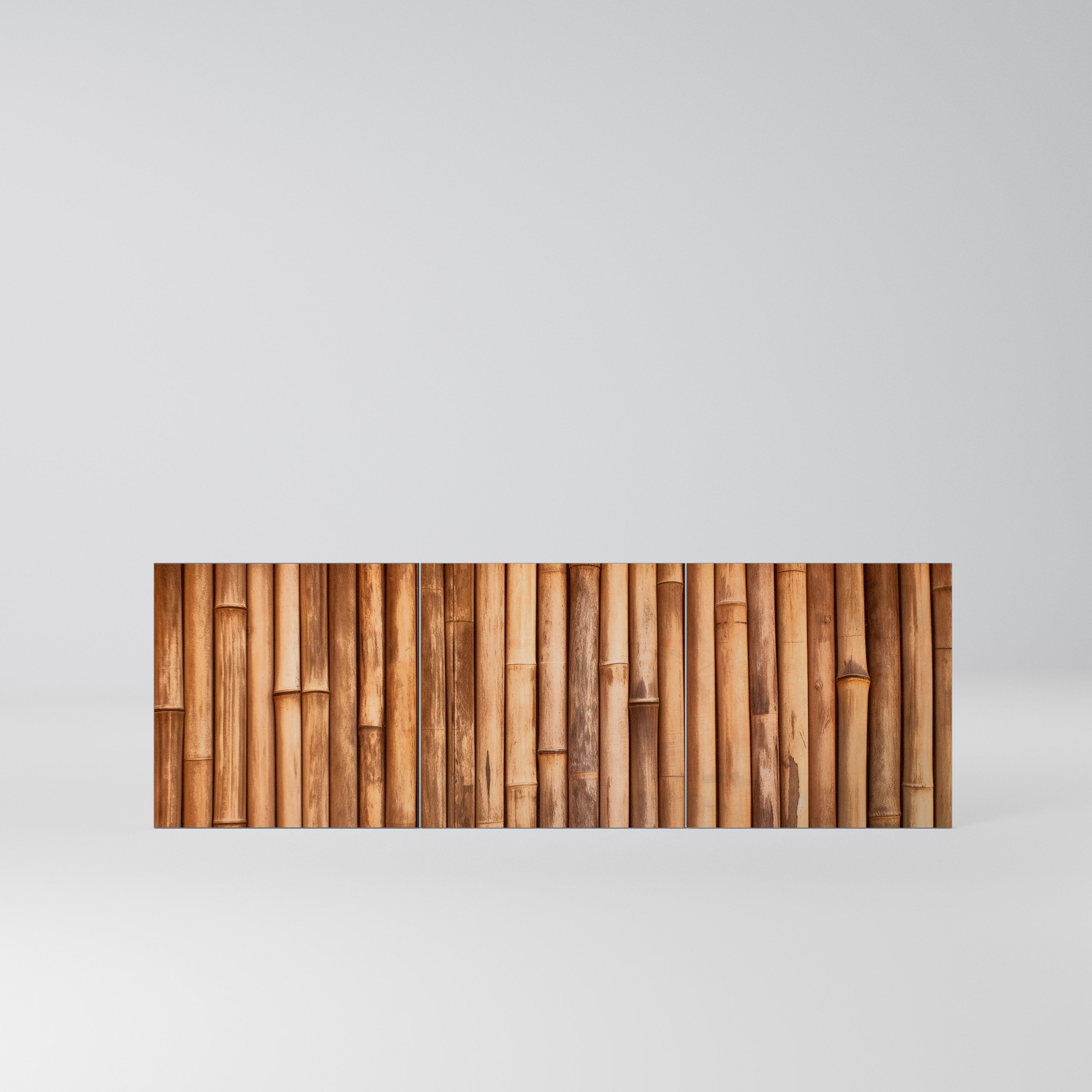 NATURAL WOOD Komplet 3 frontów do komody 3-drzwiowej