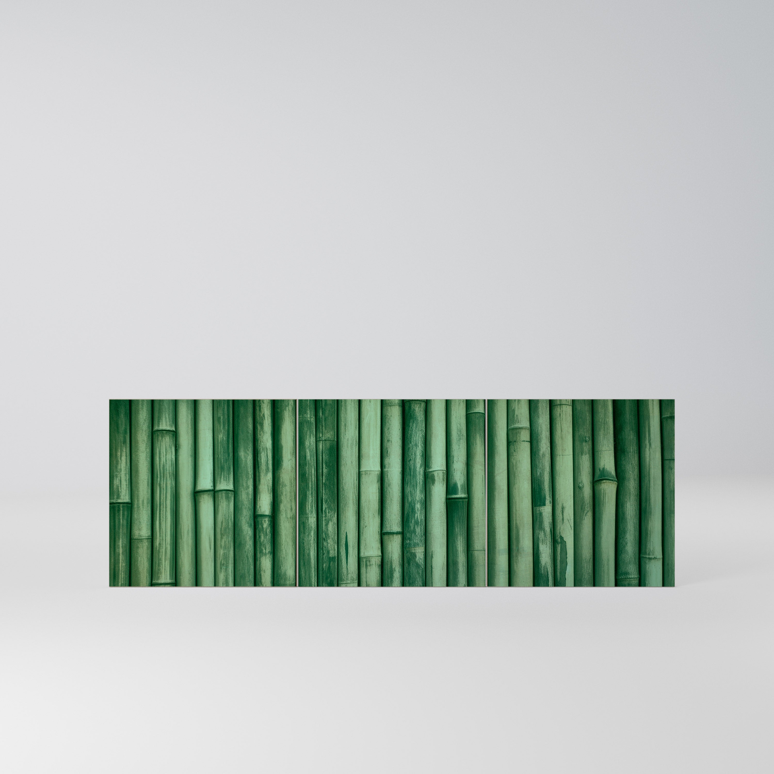NATURAL GREEN Komplet 3 frontów do komody 3-drzwiowej