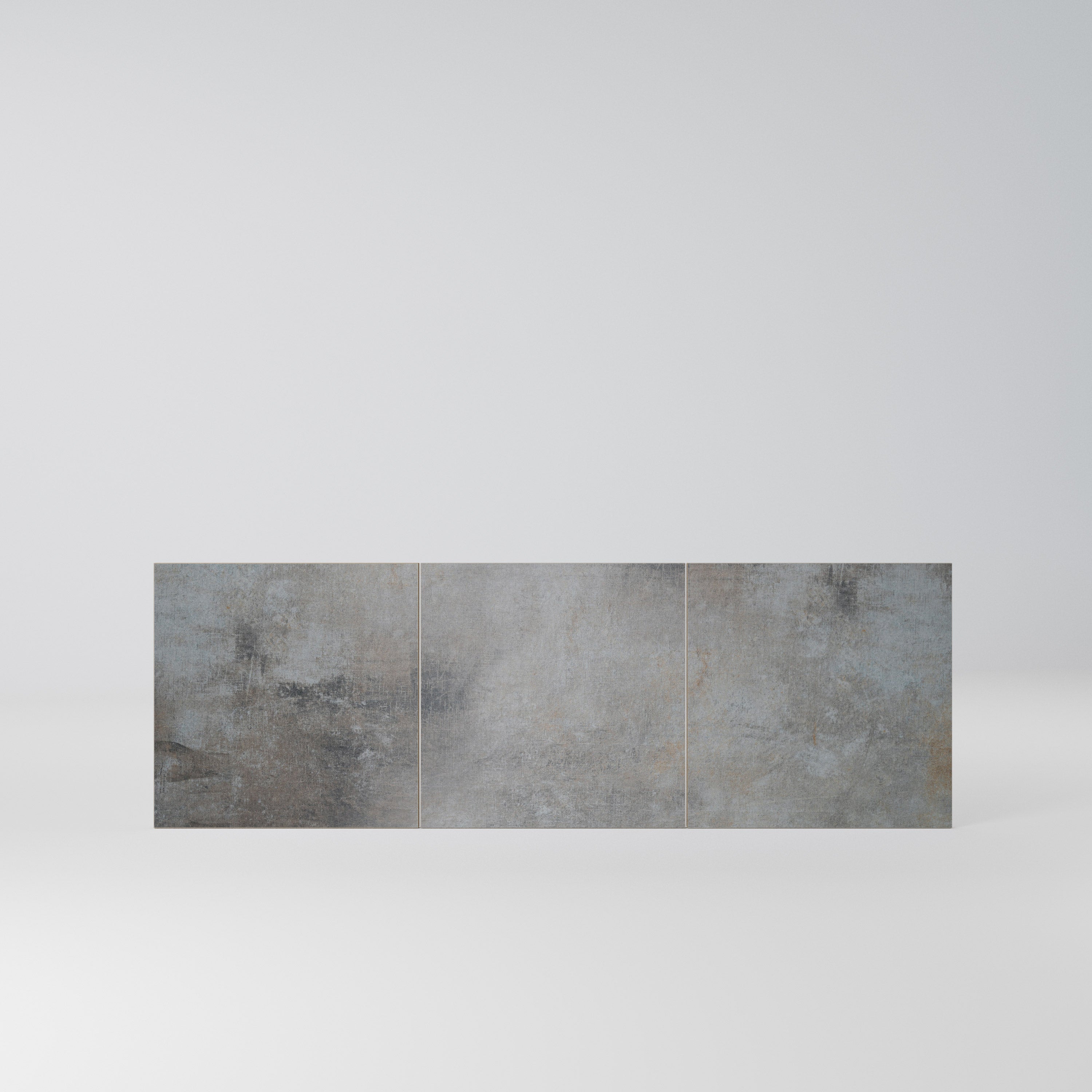 CONCRETE WALL Komplet 3 frontów do komody 3-drzwiowej
